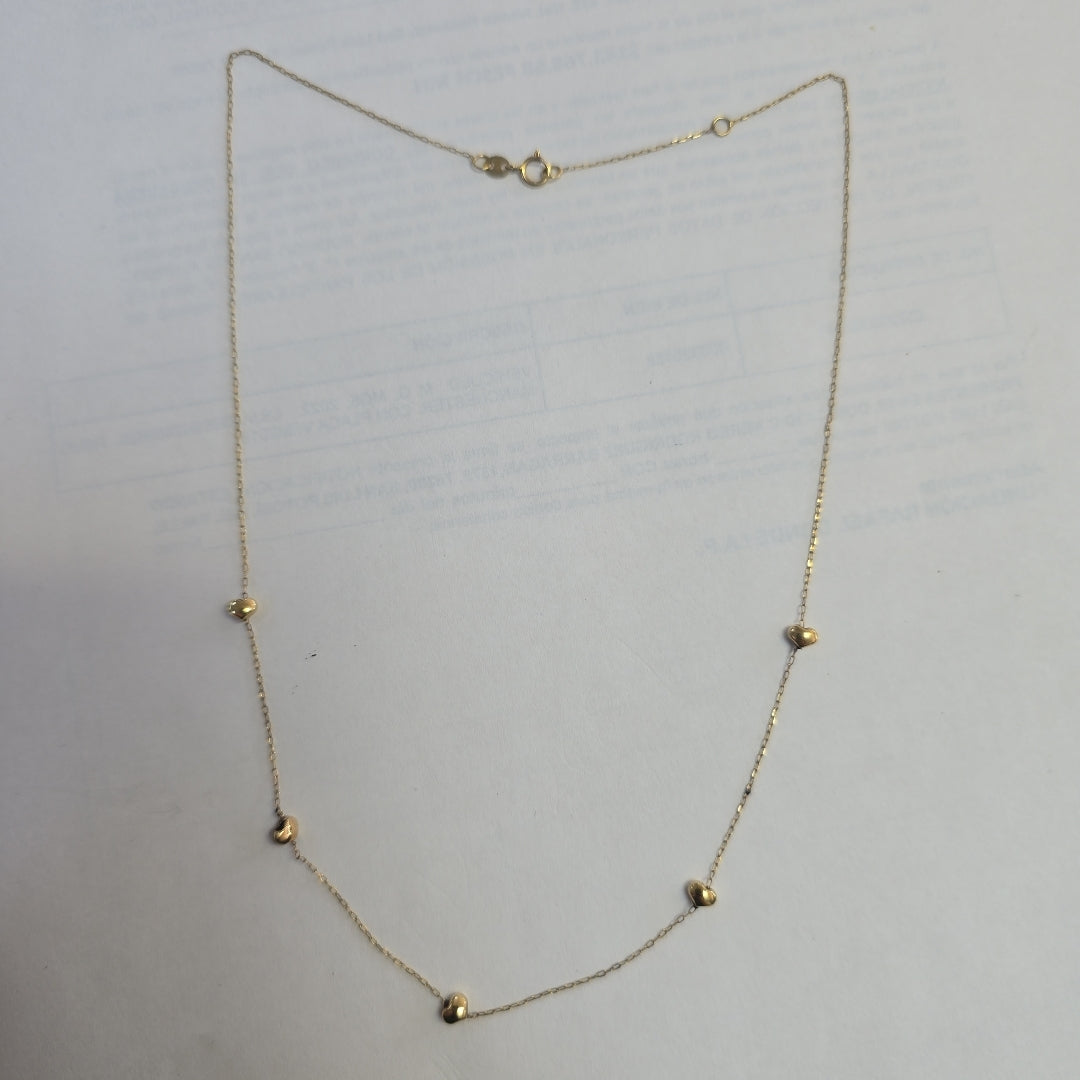 CADENA ORO 14 K 0.9 GRMS (SEMINUEVO)