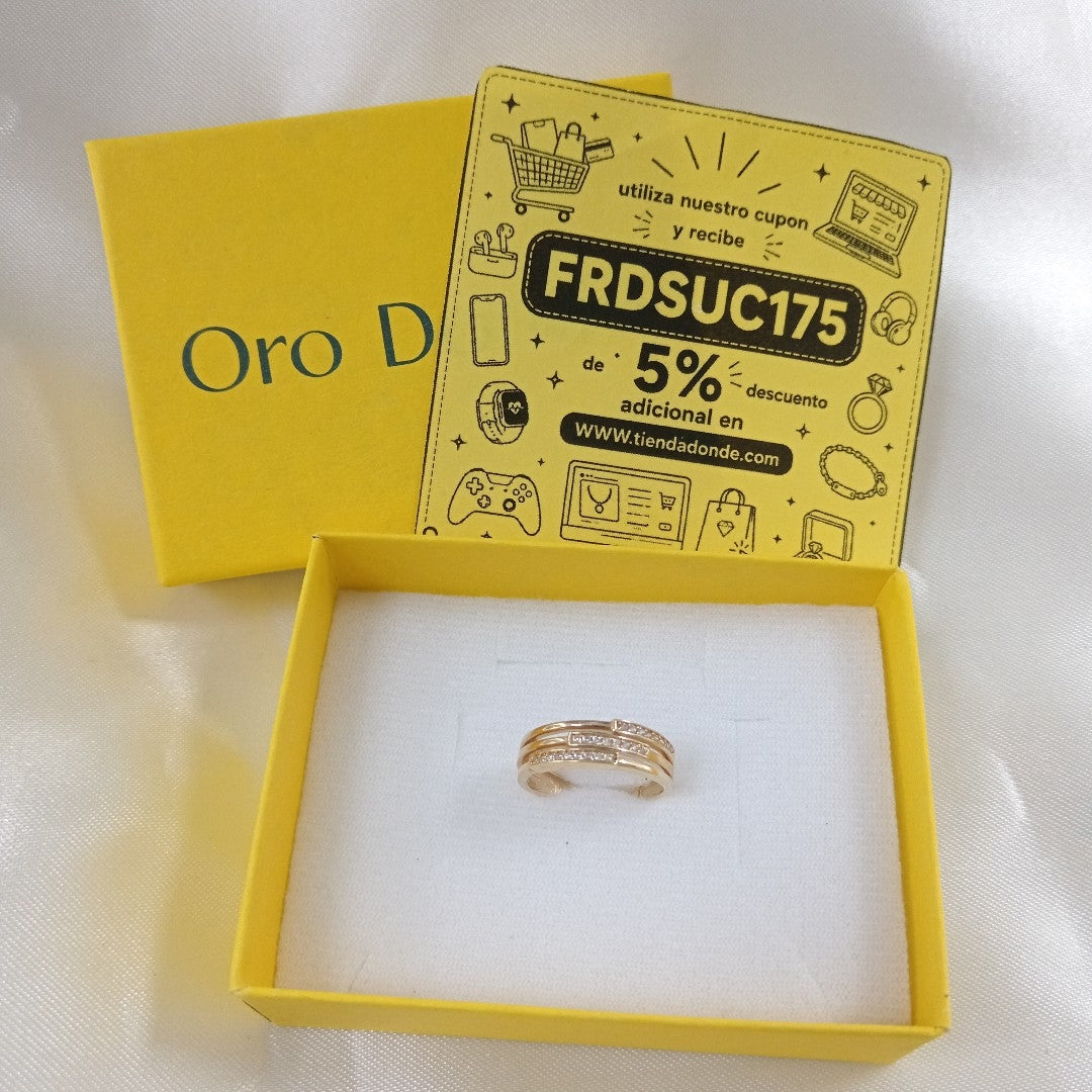 ANILLOS DAMA ORO 10K 2.4 (NUEVO)