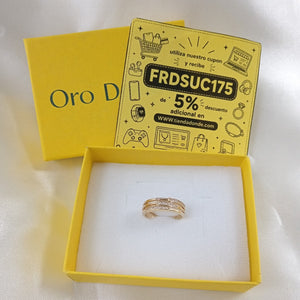 ANILLOS DAMA ORO 10K 2.4 (NUEVO)