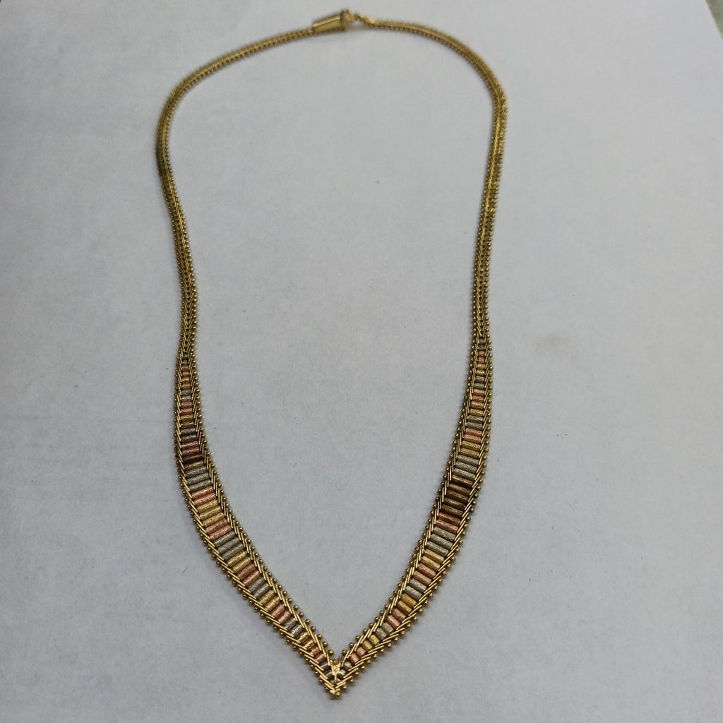 GARGANTILLA ORO 14 K 17.4 GRMS (SEMINUEVO)