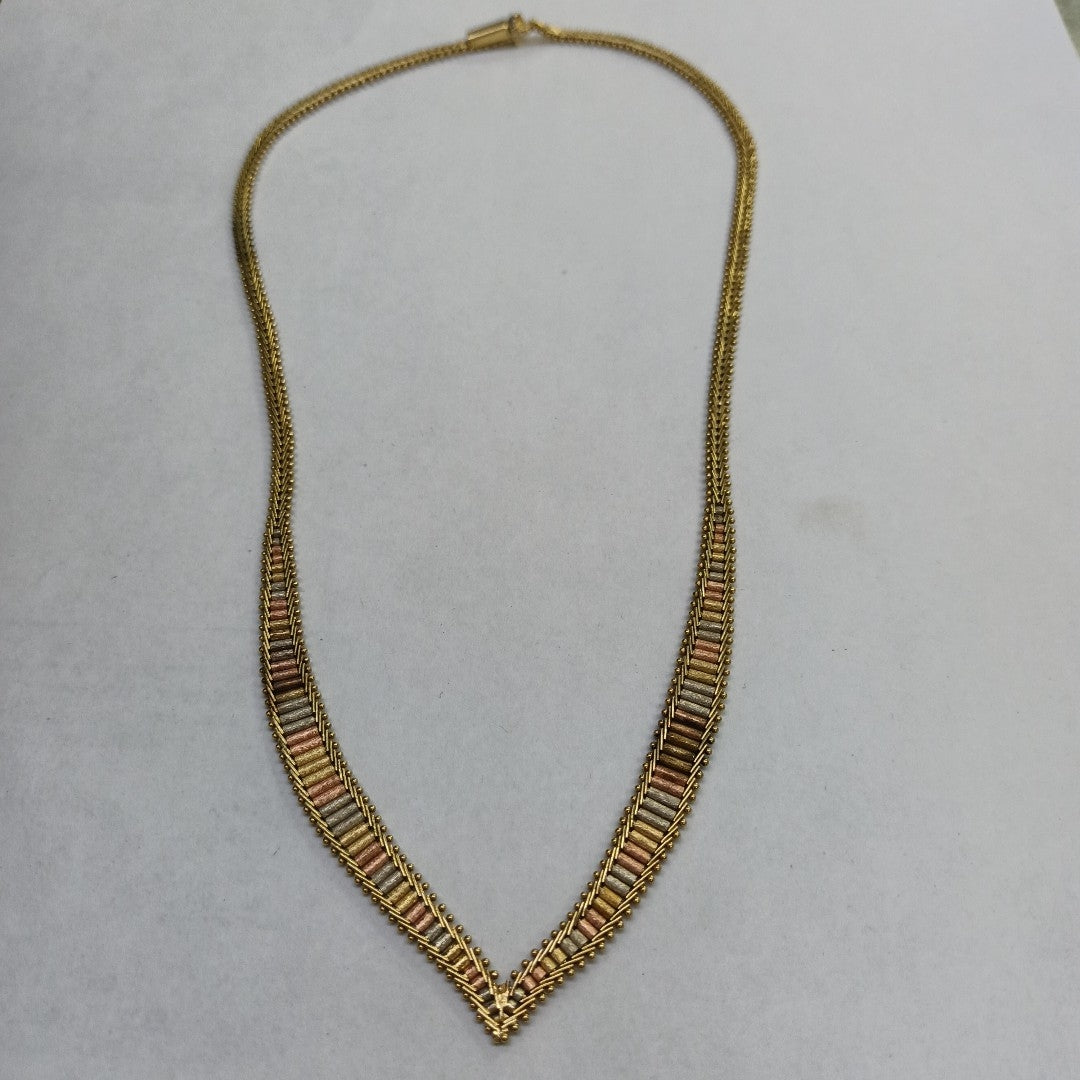 GARGANTILLA ORO 14 K 17.4 GRMS (SEMINUEVO)
