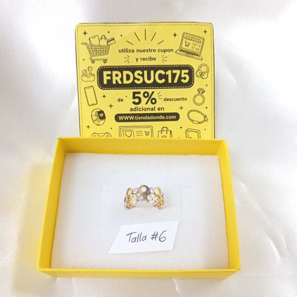 ANILLOS DAMA ORO 14K 2.4 (NUEVO)