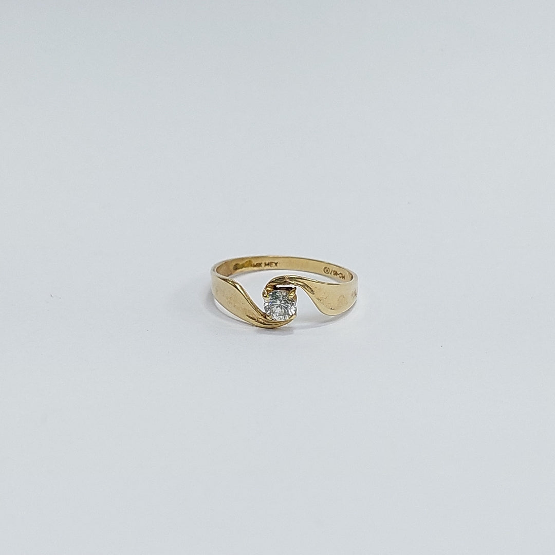 SOLITARIO ORO 14 K 1,70 GRMS (SEMINUEVO)
