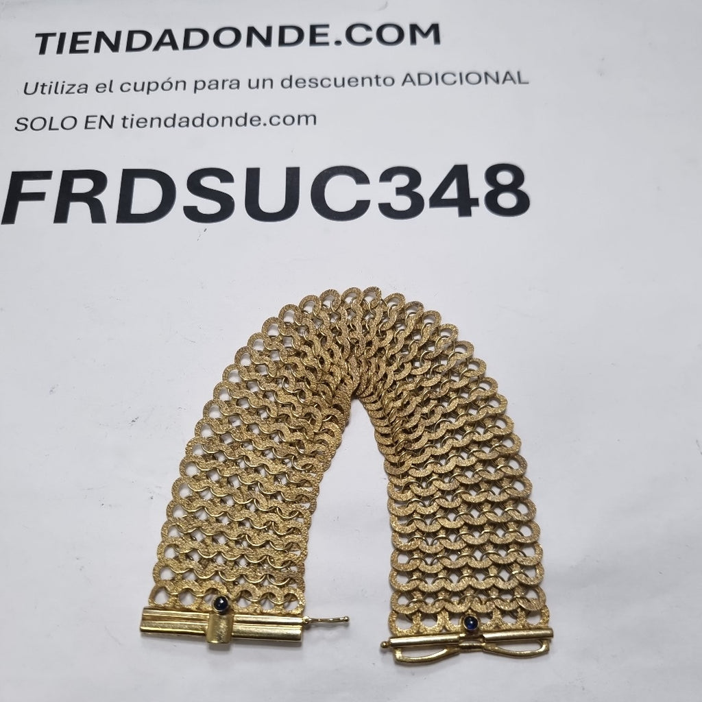 PULSERA ORO 14 K 35.8 GRMS (SEMINUEVO)