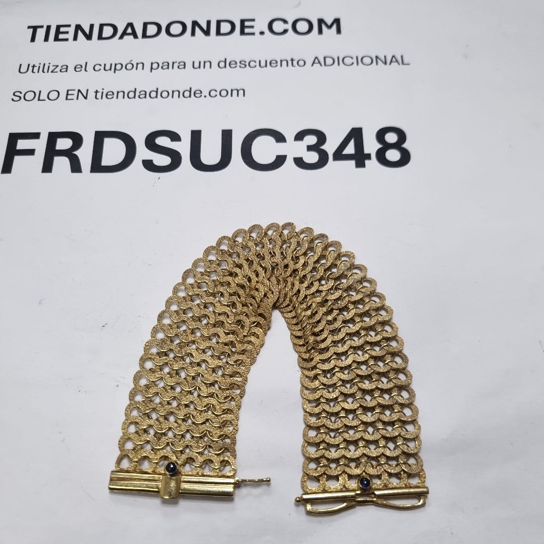 PULSERA ORO 14 K 35.8 GRMS (SEMINUEVO)