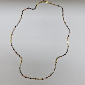 CADENA ORO COMBINADO 10 K 1,40 GRMS (SEMINUEVO)