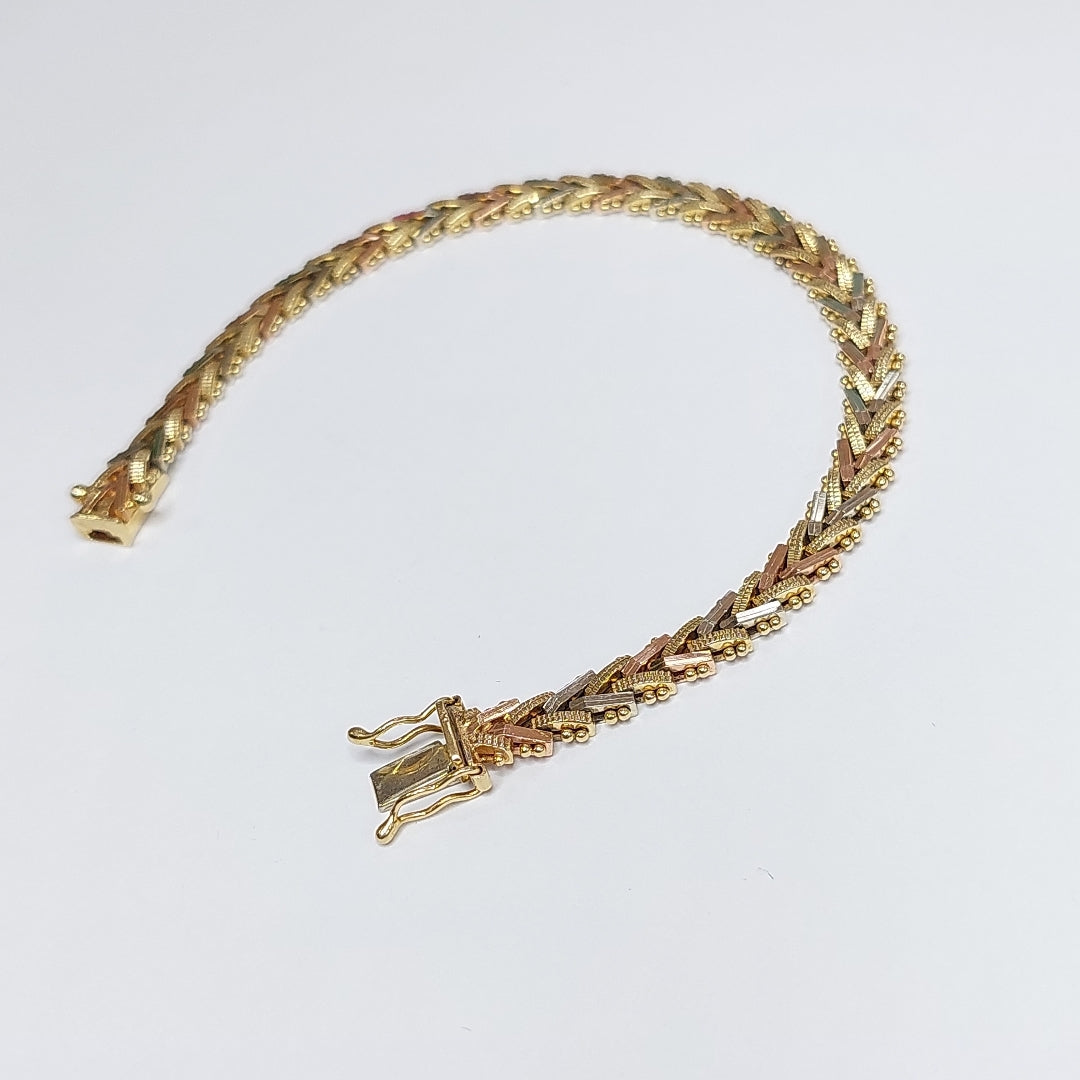PULSERA ORO 14 K 17.2 GRMS (SEMINUEVO)