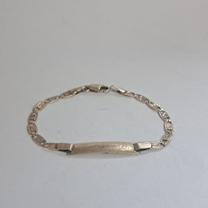 PULSERA ORO COMBINADO 14 K 3,10 GRMS (SEMINUEVO)