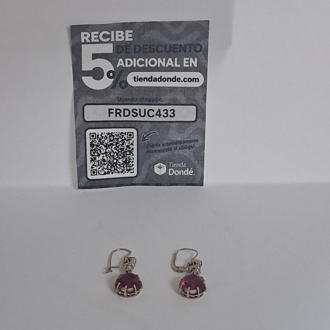 ARETES PAR ORO 10 K 5,10 GRMS (SEMINUEVO)