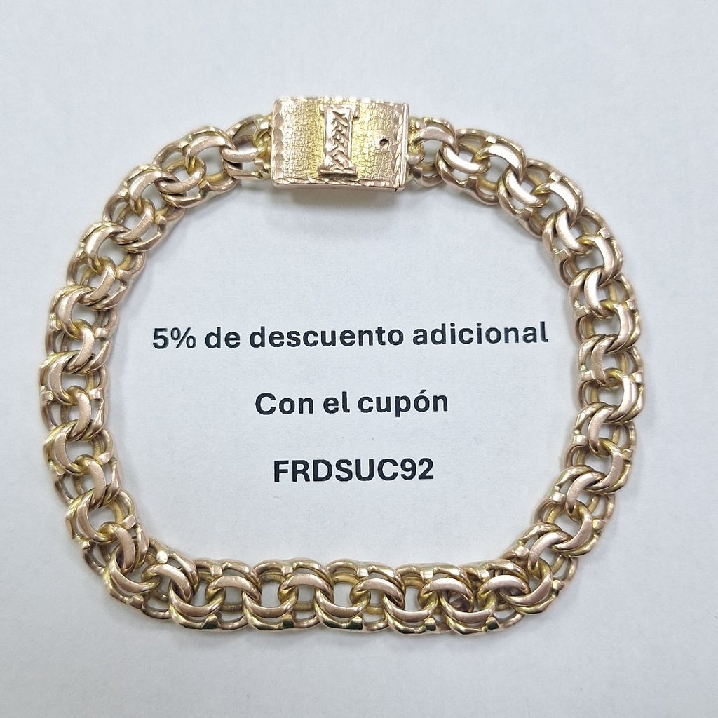 PULSERA ORO 10 K 25,80 GRMS (SEMINUEVO)