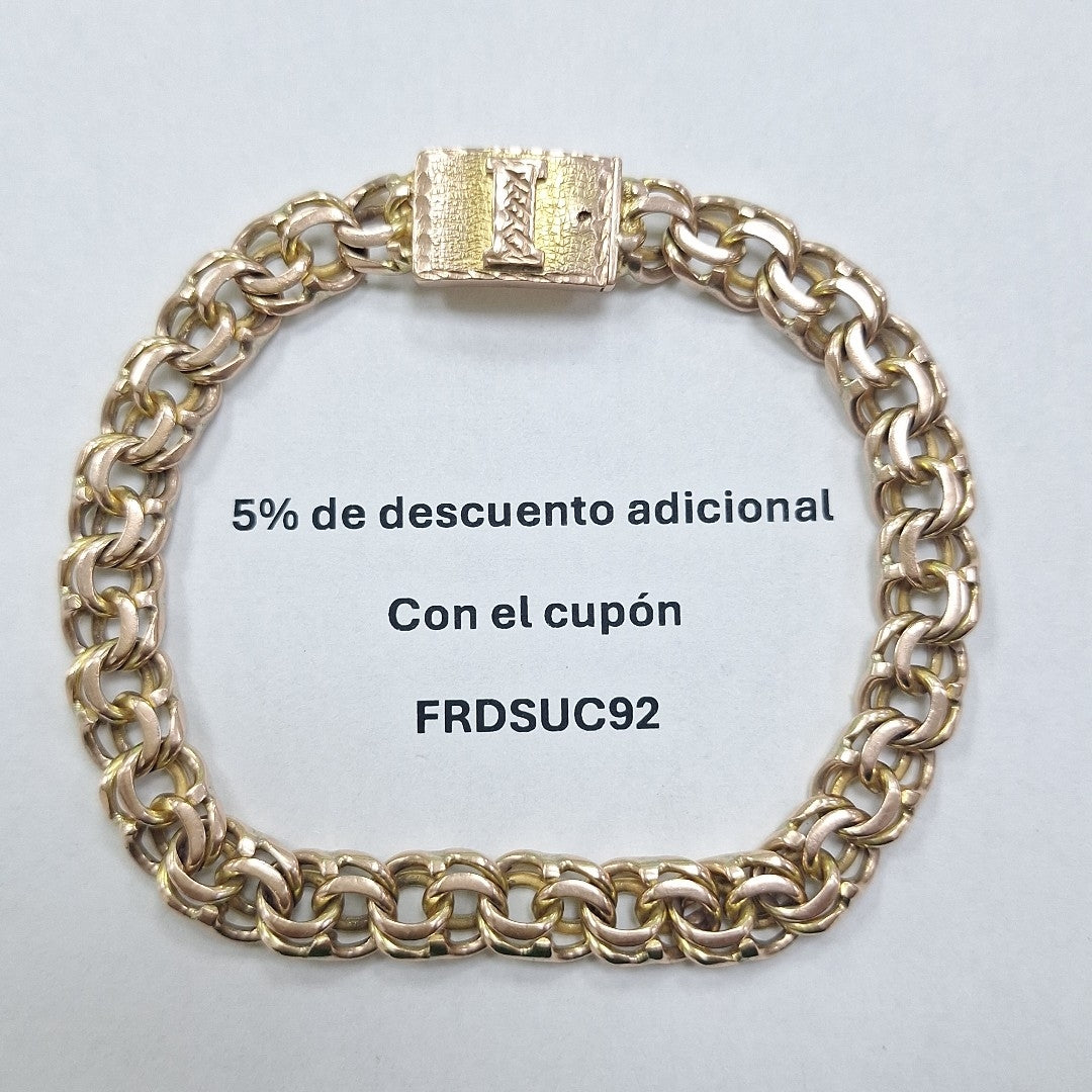 PULSERA ORO 10 K 25,80 GRMS (SEMINUEVO)