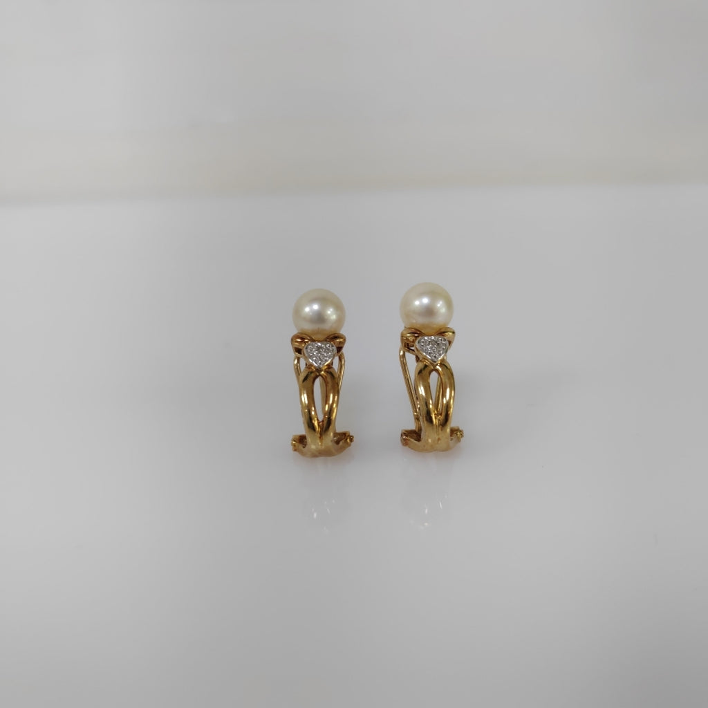 ARETES PAR ORO 14 K 4.2 GRMS (SEMINUEVO)