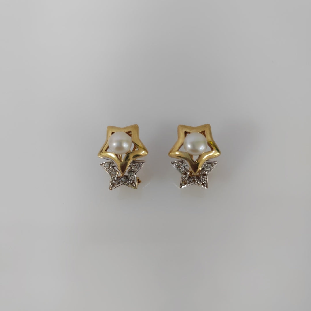 ARETES PAR ORO 14 K 5 GRMS (SEMINUEVO)
