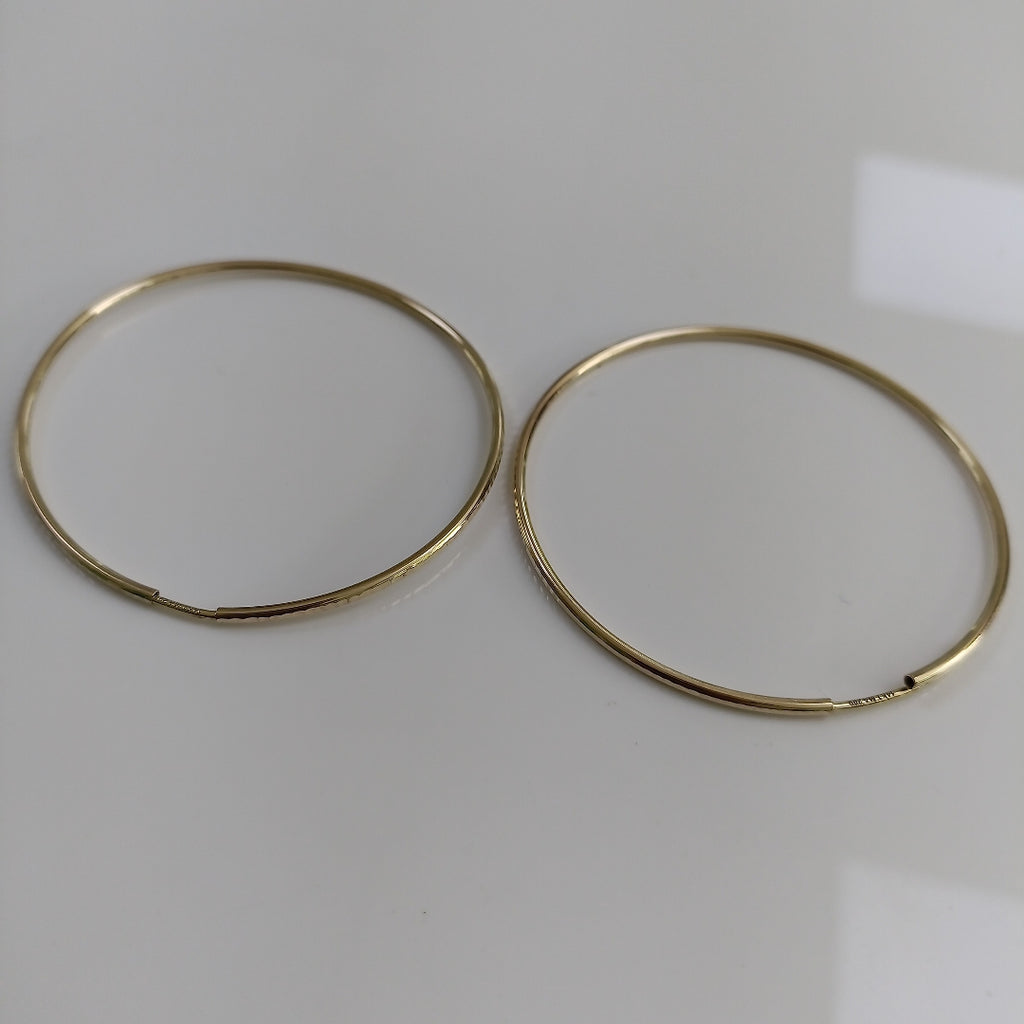 ARETES PAR ORO 14 K 3.5 GRMS (SEMINUEVO)