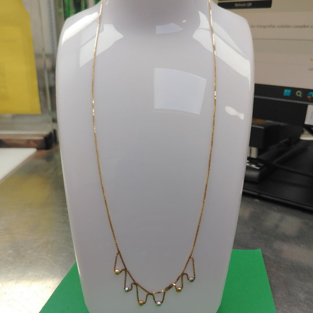 GARGANTILLA ORO 14 K 3.4 GRMS (SEMINUEVO)