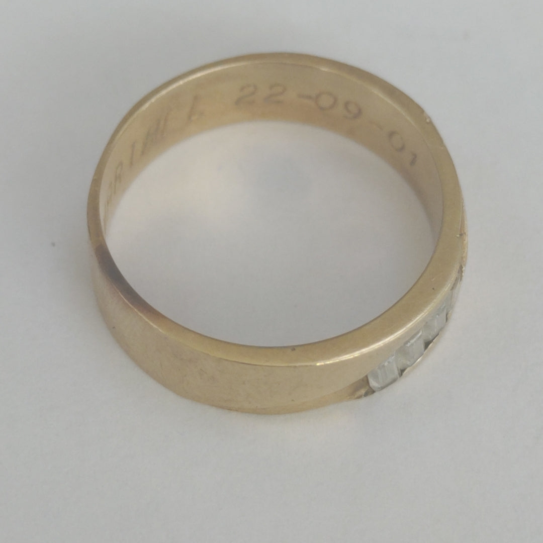 ANILLO ORO 14 K 5.5 GRMS (SEMINUEVO)