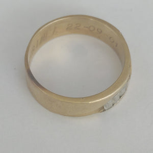 ANILLO ORO 14 K 5.5 GRMS (SEMINUEVO)