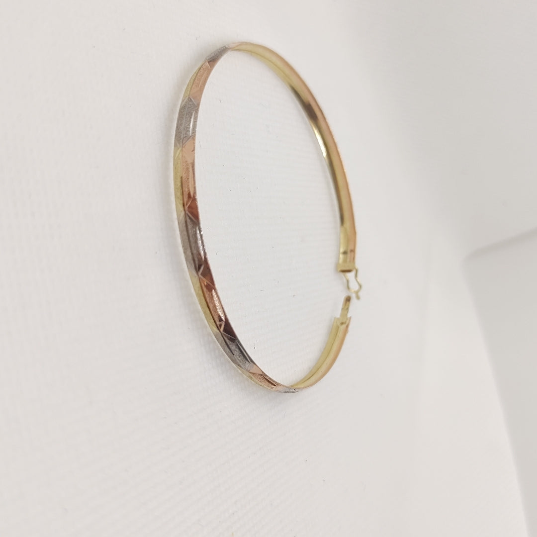PULSERA RIGIDA ORO 14 K 3.8 GRMS (SEMINUEVO)