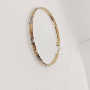 PULSERA RIGIDA ORO 14 K 3.8 GRMS (SEMINUEVO)