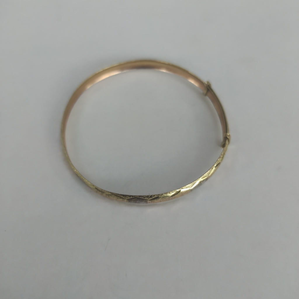 PULSERA RIGIDA ORO 10 K 5 GRMS (SEMINUEVO)
