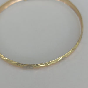 PULSERA RIGIDA ORO 10 K 5 GRMS (SEMINUEVO)