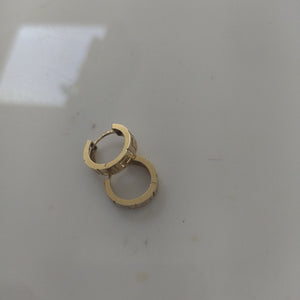 ARRACADAS PAR ORO 14 K 1.9 GRMS (SEMINUEVO)