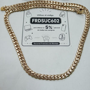 CADENA ORO 14 K 129,60 GRMS (SEMINUEVO)