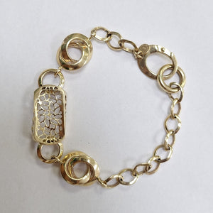 PULSERA ORO 14 K 9.1 GRMS (SEMINUEVO)