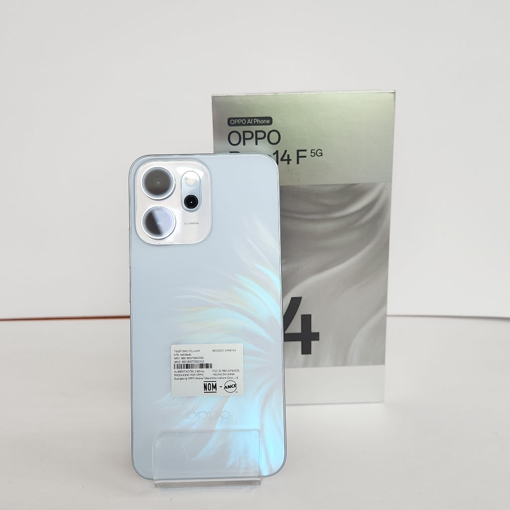 CELULAR OPPO RENO 14 F CPH2743 (2025) 256 GB 12 GB RAM (SEMINUEVO)