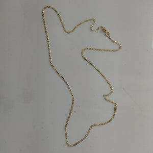 CADENA ORO 14 K 1.8 GRMS (SEMINUEVO)