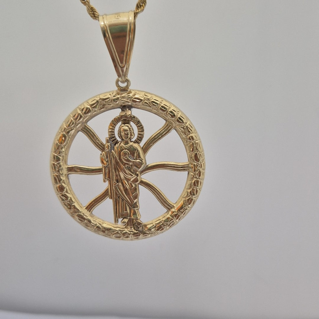 MEDALLA RELIGIOSA ORO 10 K 7,90 GRMS (SEMINUEVO)