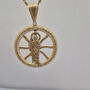 MEDALLA RELIGIOSA ORO 10 K 7,90 GRMS (SEMINUEVO)