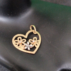 DIJE ORO COMBINADO 10 K 0,90 GRMS (SEMINUEVO)