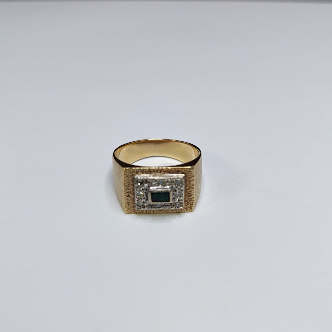 ANILLO ORO 14 K 13,10 GRMS (SEMINUEVO)