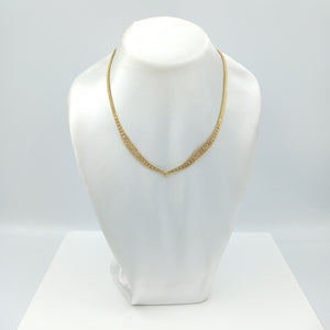GARGANTILLA ORO, ORO COMBINADO 14 K 16.8 GRMS (SEMINUEVO)