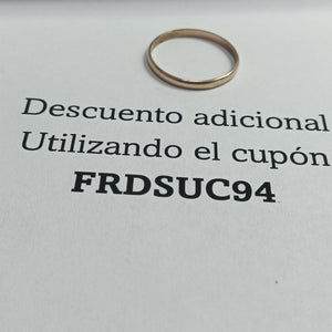 ARGOLLA ORO 8 K 0.9 GRMS (SEMINUEVO)