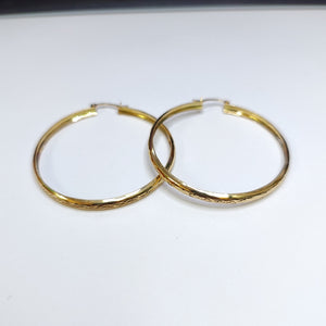 ARRACADAS PAR ORO 14 K 7.8 GRMS (SEMINUEVO)