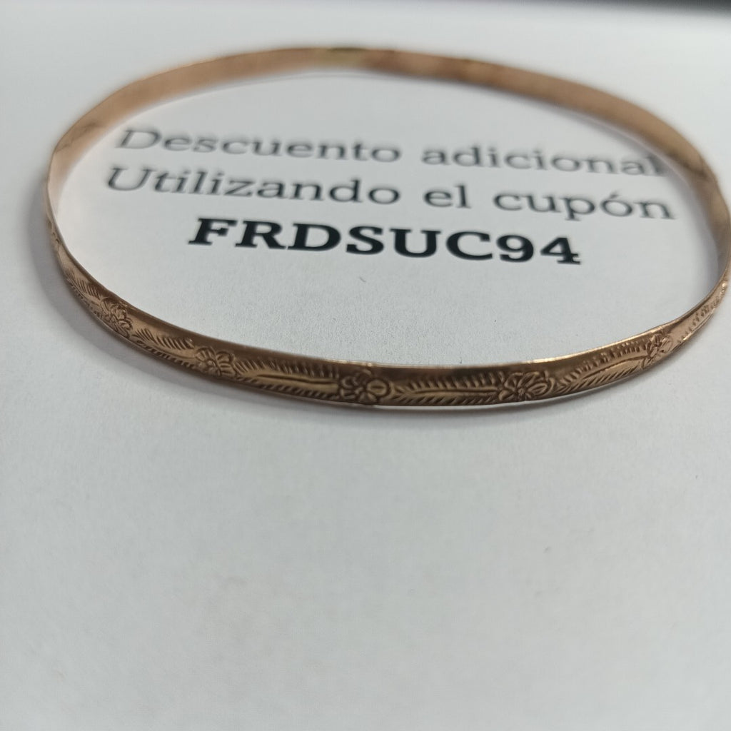 BRAZALETE ORO 10 K 5.4 GRMS (SEMINUEVO)