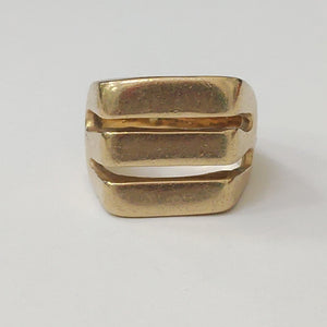 ANILLO ORO 14 K 12.6 GRMS (SEMINUEVO)