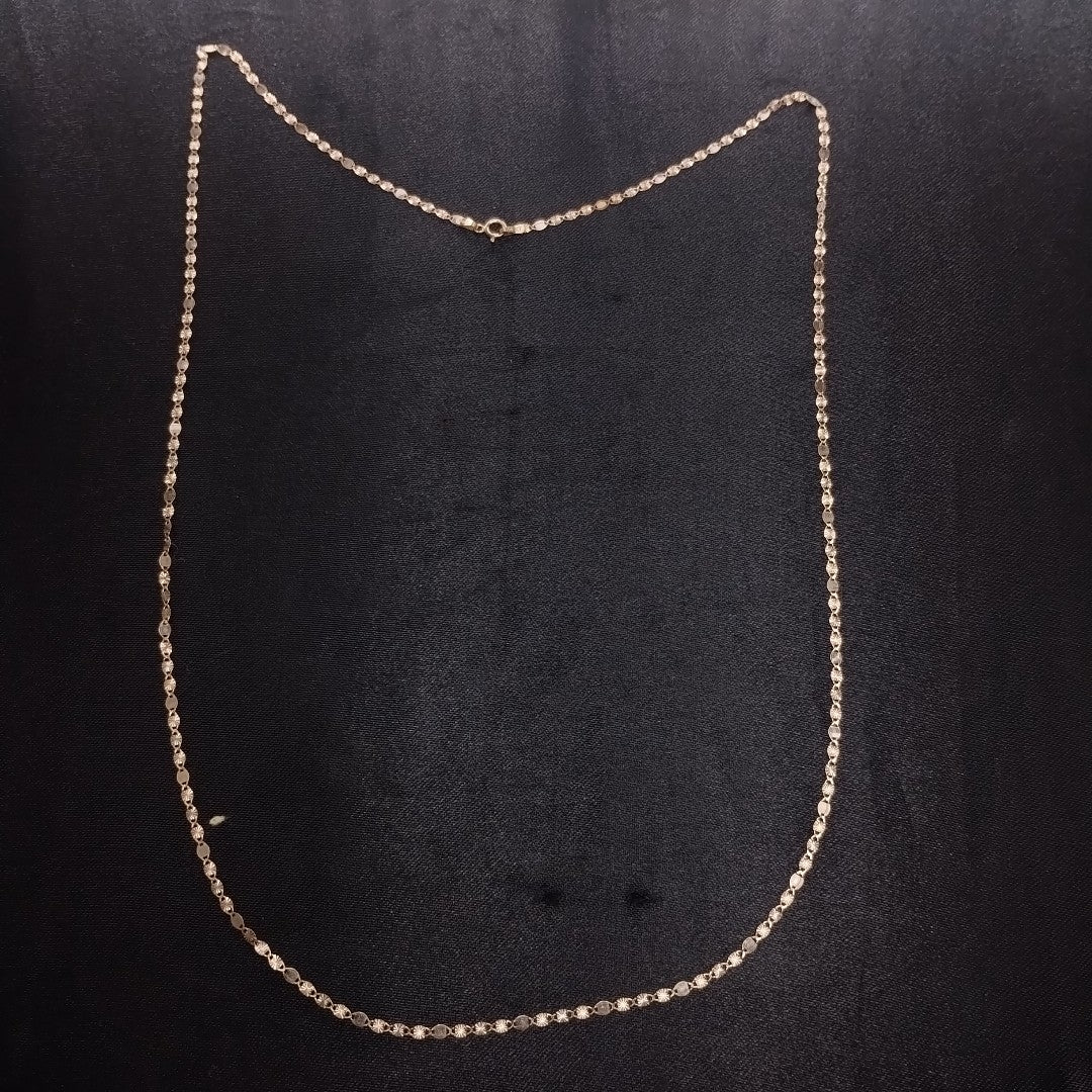 CADENA ORO 14 K 1,80 GRMS (SEMINUEVO)