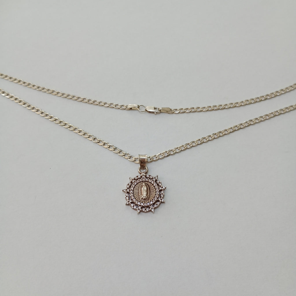 CADENA, DIJE PLATA 9.8 GRMS (SEMINUEVO)