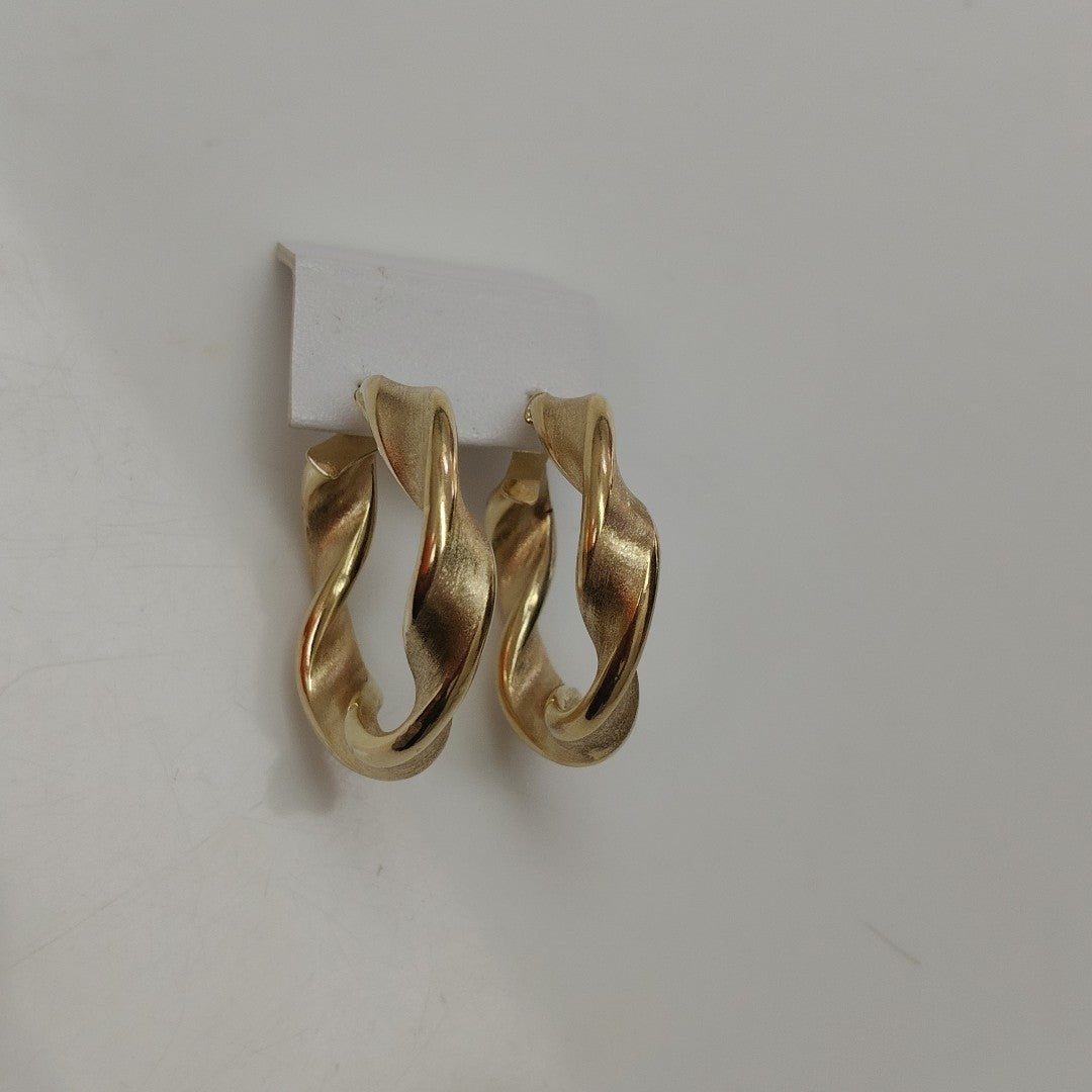 ARRACADAS PAR ORO 14 K 6.8 GRMS (SEMINUEVO)