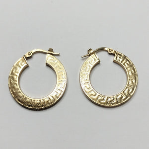 ARRACADAS PAR ORO 14 K 2,80 GRMS (SEMINUEVO)
