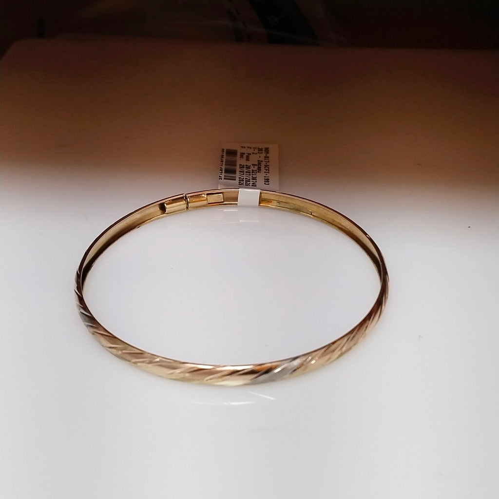 PULSERA RIGIDA ORO 10 K 4.3 GRMS (SEMINUEVO)