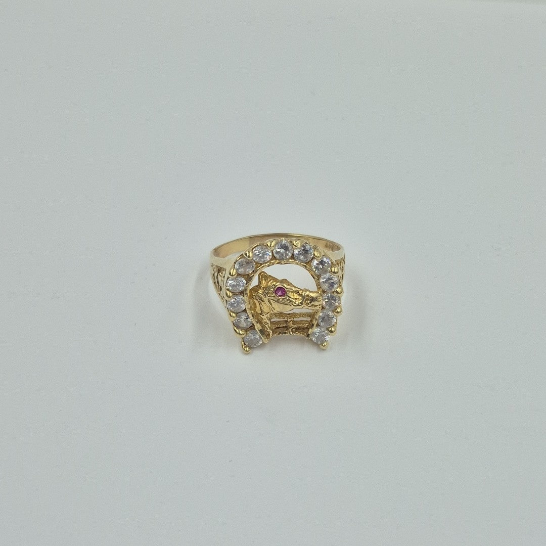 ANILLO ORO 10 K 8,10 GRMS (SEMINUEVO)