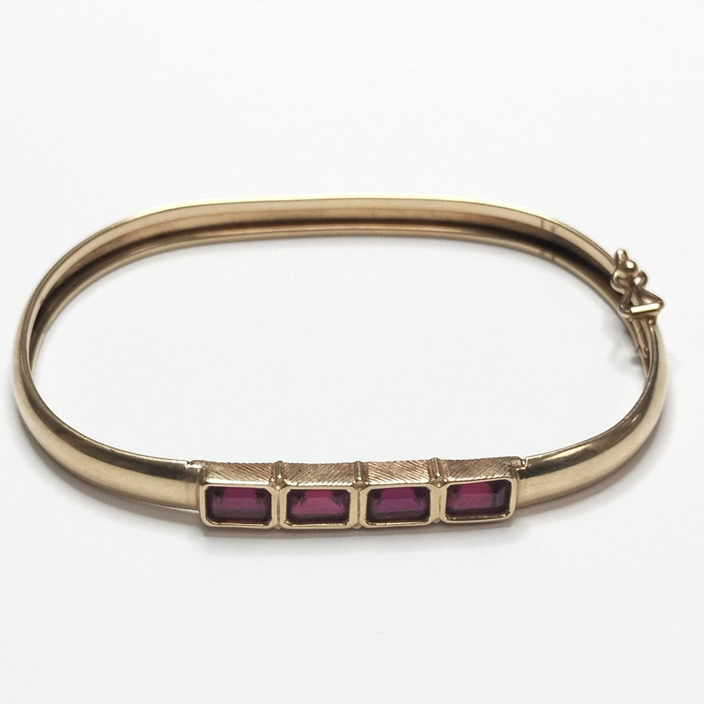 PULSERA RIGIDA ORO 14 K 9,20 GRMS (SEMINUEVO)