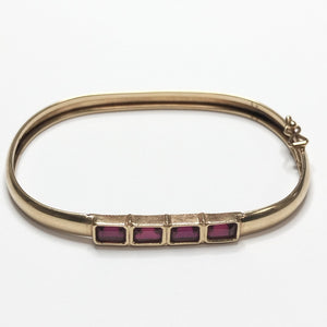 PULSERA RIGIDA ORO 14 K 9,20 GRMS (SEMINUEVO)