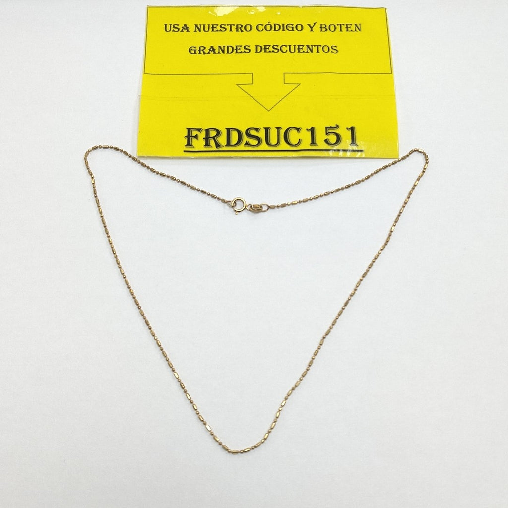 CADENA ORO 10 K 2,00 GRMS (SEMINUEVO)