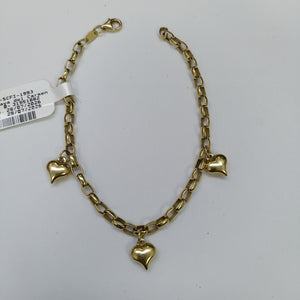 PULSERA ORO 10 K 5.7 GRMS (SEMINUEVO)