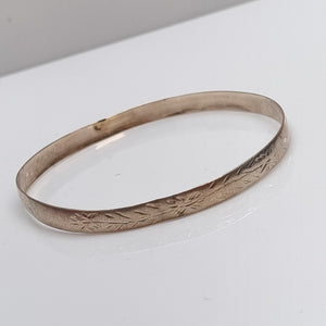 PULSERA RIGIDA ORO 8 K 5.6 GRMS (SEMINUEVO)